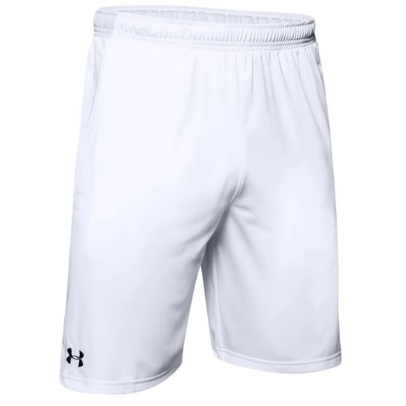 Youth White Under Armour Raid 7" Inseam Shorts with Pockets 1326255 - Picture 2 of 2